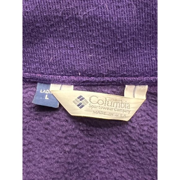 Vintage 90's Columbia Bugaboo Teal Full Zip Women's Winter Coat Women's Large - Picture 8 of 15